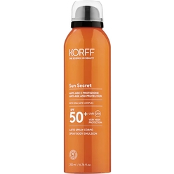 Антивозрастная и солнцезащитная эмульсия-спрей для тела Sun Secret Anti-Age And Protection Spray Body Emulsion SPF 50+, 200 мл