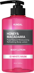 Лосьон для тела KUNDAL HONEY & MACADAMIA PURE BODY LOTION WHITE MUSK, 500 г