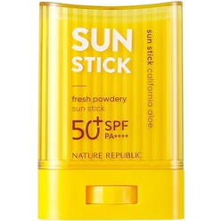 Освежающий пудровый солнцезащитный стик California Aloe Fresh Powdery Sun Stick SPF50+PA++++, 24 г