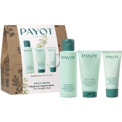 Набор(Мицеллярная вода Pâte Grise Purifying Cleansing Micellar Water,100мл+Очищающий пенящийся гель для лица Pâte Grise Purifying Foaming Gel Cleanser,50мл+Увлажняющая матирующая эмульсия для лица Pâte Grise Moisturising Mattifying Emulsion,30мл)