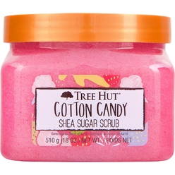 Сахарный скраб для тела с шиммером c ароматом сладкой ваты Cotton Candy