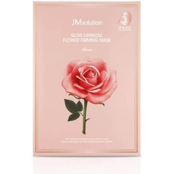 Укрепляющая тканевая маска для лица GLOW LUMINOUS FLOWER FIRMING MASK Rose, 30 мл
