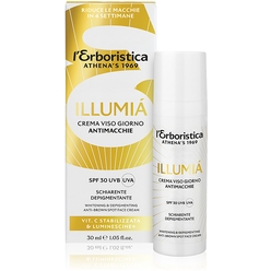 Крем для лица отбеливающий антипигментарный SPF 30 L'Erboristica Illumia' Whitening & Depigmenting Anti-Brown Spot Face Cream, 30 мл