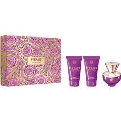 Набор парфюмерно-косметический Pour Femme Dylan Purple (Парфюмерная вода, 50 мл + Гель для ванны и душа парфюмированный, 50 мл + Лосьон для тела парфюмированный, 50 мл)