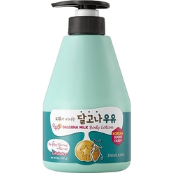 Лосьон для тела с ароматом дальгона Welcos Kwailnara Dalgona Milk Body Lotion, 560 мл