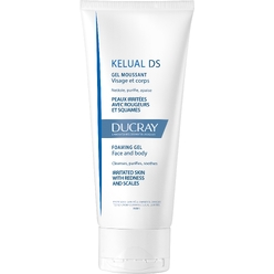 Смягчающий пенящийся гель для снижения раздражения кожи Ducray Kelual DS, 200 мл