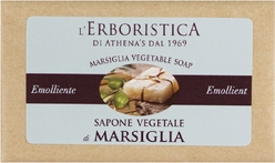 Мыло туалетное твердое смягчающее марсельское L'Erboristica Vegetable Soap, 100 г