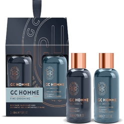 Косметический набор GC Homme Fine Grooming(Гель для душа Body Wash 50 мл+ Шампунь для волос и бороды Hair & Beard Wash 50 мл)