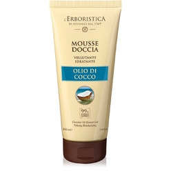 Гель для душа бархатистый с кокосовым маслом и монои L'Erboristica Shower gel, 200 мл