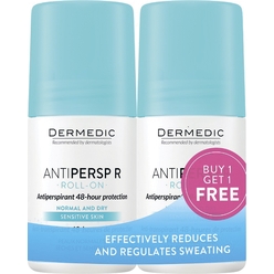 Набор 1+1 роликовый дезодорант-антиперспирант Dermedic Antipersp R Roll-On, 60 мл