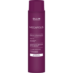 Ollin Megapolis Шампунь-детокс на основе черного риса 400мл