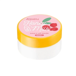 Восстанавливающая маска для губ A'pieu Honey & Milk Daily Lip Mask (Berry), 6 мл