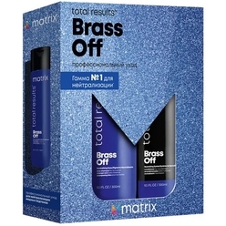Набор Matrix Total Results Brass Off (Шампунь, 300 мл + Кондиционер, 300 мл)
