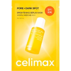 Тканевая маска для выравнивания тона кожи Celimax Pore+Dark Spot Brightening Serum Mask, 27 мл