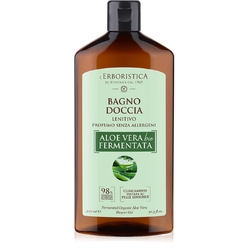 Гель для душа успокаивающий с Алоэ Вера L'Erboristica Organic Fermented Aloe Vera Shower Gel, 300 мл