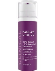Paula's Choice Clinical 0.3% Retinol+2% Bakuchiol Treatment/Средство с 0,3% ретинола+2% бакучиола, 30 мл.