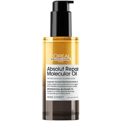 L`Oreal Professionnel Serie Expert Absolut Repair Molecular Профессиональное двухфазное масло для волос "Absolut Repair Molecular" гаммы "Serie Expert" марки L`Oreal Professionnel