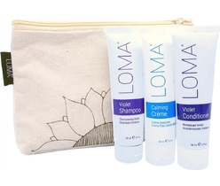 Набор для светлых волос Violet Travel Kit (Шампунь Violet Shampoo, 88 мл + Кондиционер Conditioner, 88 мл + Calming Creme, 88 мл)