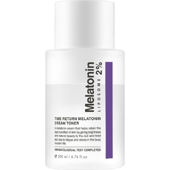 Time Return Melatonin Cream Toner Крем-тонер для лица с мелатонином 200 мл