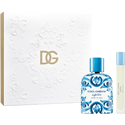 Набор парфюмерный (Парфюмерная вода Dolce & Gabbana Light Blue Capri In Love Pour Homme,100 мл+Туалетная вода Dolce&Gabbana Light Blue Pour Homme,10 мл)