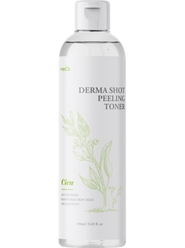 Очищающий тонер для лица с экстрактом центеллы азиатской Derma Shot Peeling Toner Cica, 250 мл