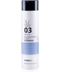 Шампунь для кудрявых волос реструктурирующий 03 Rehab Restructuring Curly Shampoo, 300 мл