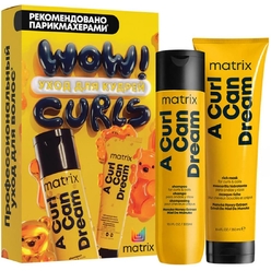 Matrix Total Results A Curl Can Dream Набор для ухода за волосами (Шампунь 300 мл +  Маска 250 мл)