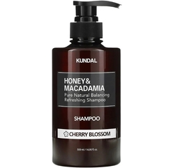 Шампунь KUNDAL HONEY & MACADAMIA NATURE SHAMPOO CHERRY BLOSSOM, 500 мл