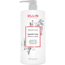 Ollin BioNika Шампунь для окрашенных волос "Яркость цвета"