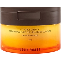 Успокаивающий парфюмированный крем-гель для тела 2 в 1  Citruble Liberty Cream Ball Plop The Jell Body Soother, 238 г