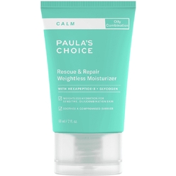 Paula's Choice Calm Rescue & Repair Weightless Moisturizer/Невесомый увлажняющий крем для чувствительной кожи (нормальной, жирной, комбинированной), 60 мл.