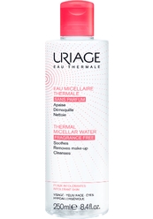 Очищающая мицеллярная вода Uriage eau Micellaire Thermale Peaux Sensible для чувствительной кожи и контура глаз, 250 мл
