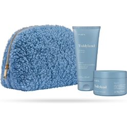 Набор: Гель для душа Teddyland Hazelnut Milk And Blue Chamomile , 200 мл и Скраб для тела Teddyland Hazelnut Milk And Blue Chamomile, 150 мл