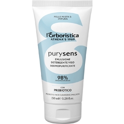 Эмульсия для лица очищающая с пребиотиком L'Erboristica Purysens Face Cleansing Emulsion, 150 мл