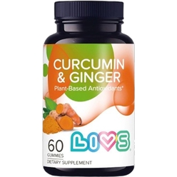 Livs БАД «Куркумин и Имбирь (Curcumin & Ginger)»мармеладные пастилки 3г № 60