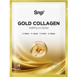 Питательная, повышающая эластичность кожи тканевая маска для лица Gold Collagen Ampoule Mask, 25 мл