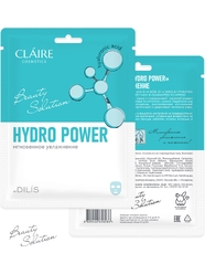Тканевая маска мгновенное увлажнение Hydro Power Beauty Solution, 27 мл