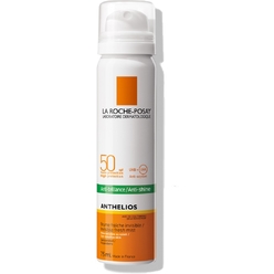 Матирующий спрей-вуаль Anthelios для лица для жирной и нормальной кожи SPF50, 75 мл