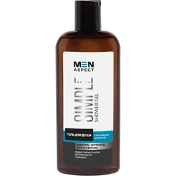 Гель для душа увлажнение и питание Men Aspect Simple, 250 мл