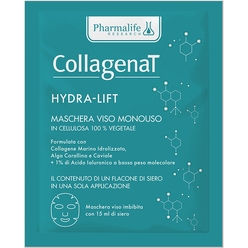 Pharmalife Reserch CollagenaT Hydra-Lift Mask Маска одноразовая увлажняющая, питательная с морским коллагеном, водорослями и икрой сибирского осетра