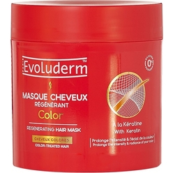Восстанавливающая маска для окрашенных волос с Кератином Color Regenerating Hair Mask With Keratin, 500 мл