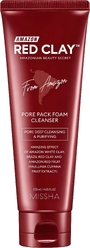 Пенка для умывания на основе красной глины Amazon Red Clay Pore Pack Foam Cleanser, 120 мл