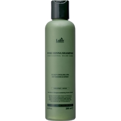 Укрепляющий шампунь для волос с хной Pure Henna Shampoo, 200 мл