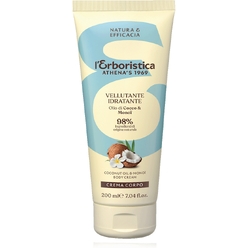 Увлажняющий бархатистый крем для тела с кокосовым маслом и монои L'Erboristica Body Cream, 200 мл