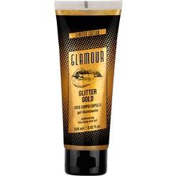 Гель для лица, тела и волос с глиттером Glamour Glitter Gold, 100 мл