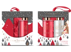 Косметический набор Toasted Praline & Sweet Vanilla (Гель для душа Body Wash, 100 мл + Лосьон для тела Body Lotion, 100 мл + Мочалка Body Polisher)