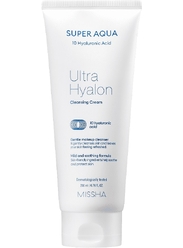 Очищающий крем для лица Missha Super Aqua Ultra Hyalron Cleansing Cream, 200 мл