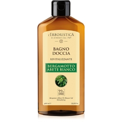 Гель для душа стимулирующий Бергамот и Серебряная пихта L'Erboristica Bergamot & Silver Fir Shower Gel, 400 мл