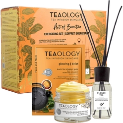 Набор: (Крем для лица Kombucha Tea Revitalizing Face Cream, 50мл+Тканевая маска для лица и шеи Glowing/Black Tea Vitamin C Mask, 21 мл+Диффузора Flower Tea, 125 мл)