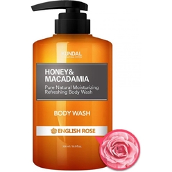 Гель для душа Honey & Macadamia Body Wash English Rose, 500 мл